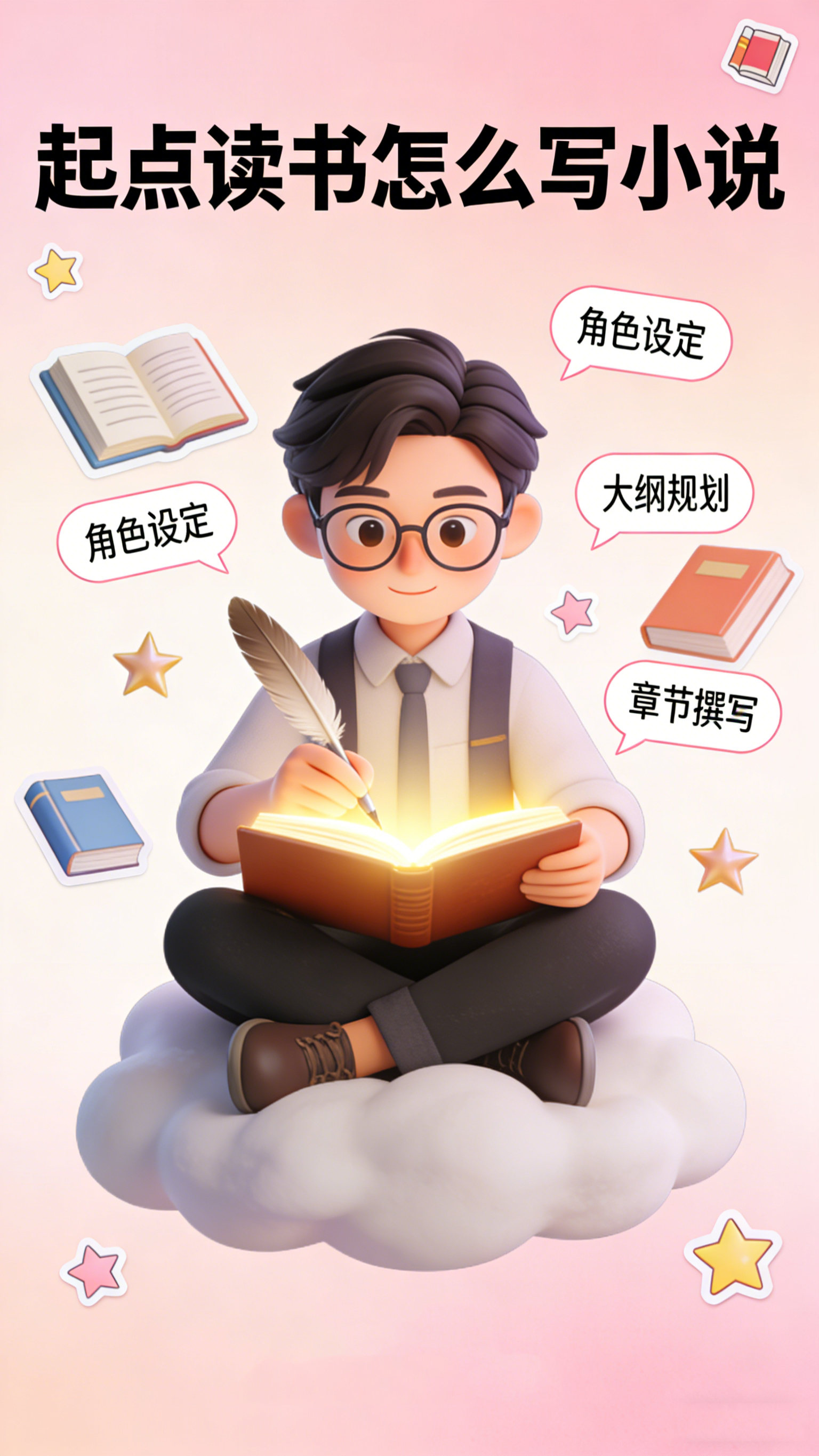 起点读书怎么写小说?从创建作品到签约的全流程解析