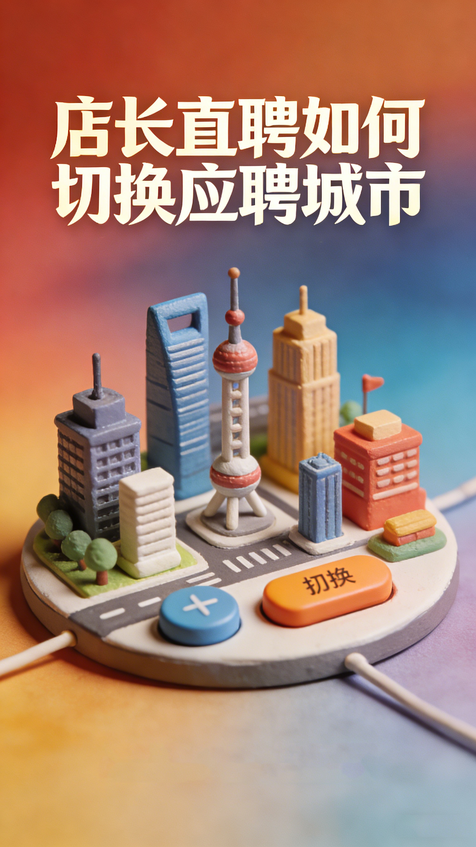 店长直聘如何切换应聘城市