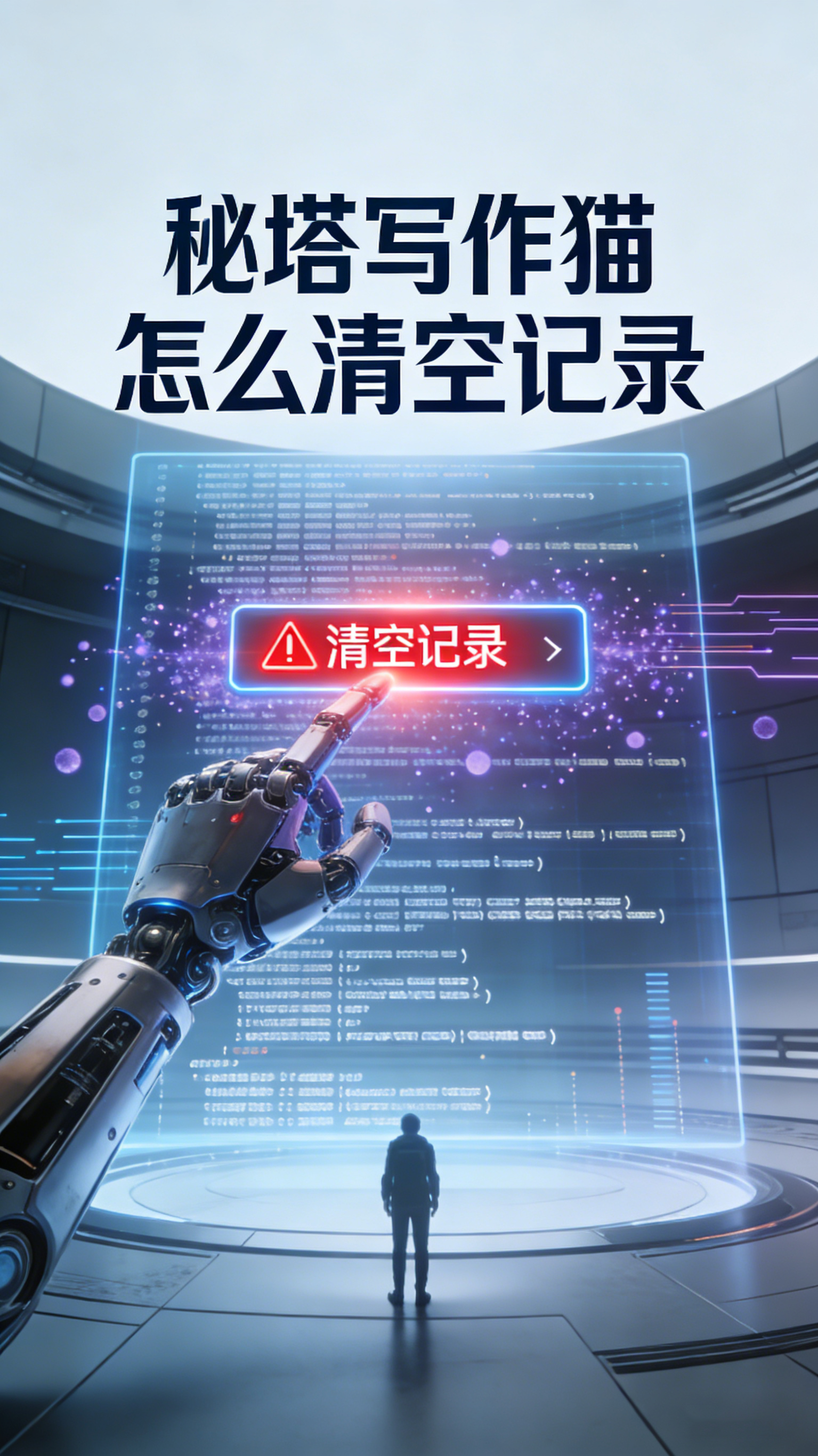 秘塔写作猫怎么清空记录 四种方式按需选择