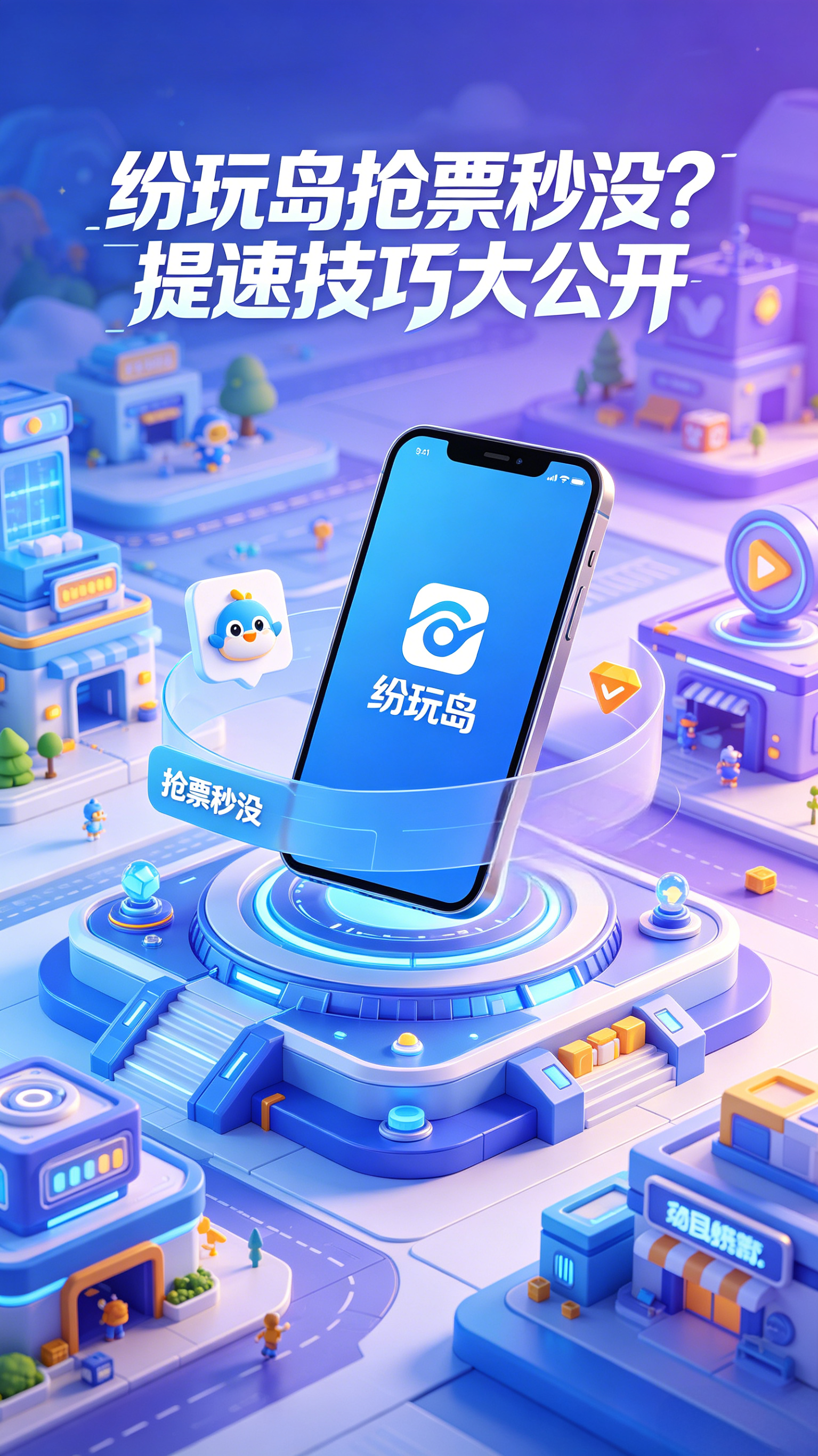 纷玩岛抢票秒没?提速技巧大公开