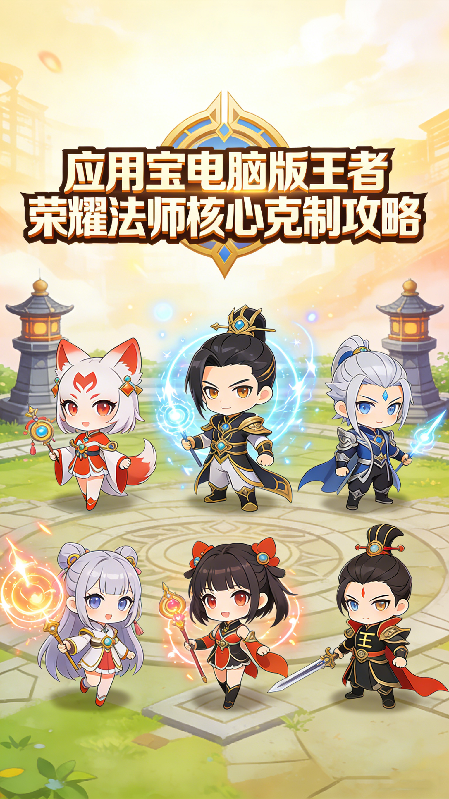 应用宝电脑版王者荣耀法师核心克制攻略