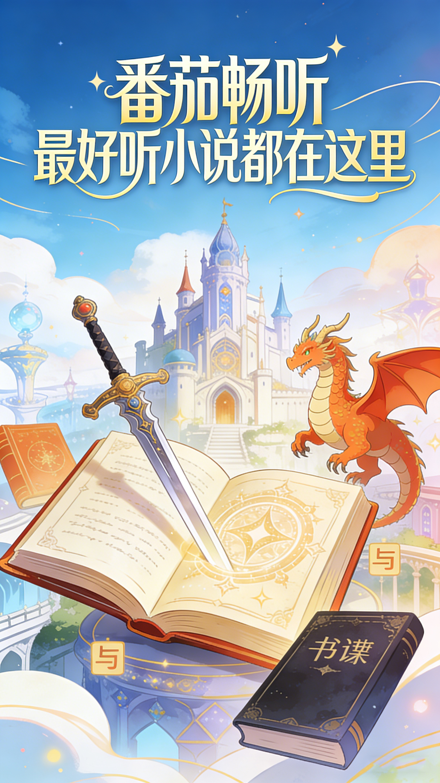 书荒救星 番茄畅听最好听小说都在这里