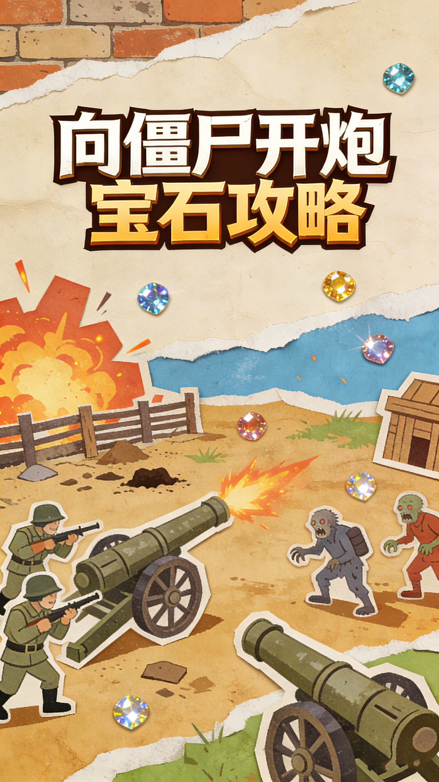 向僵尸开炮宝石攻略 战力轻松翻倍