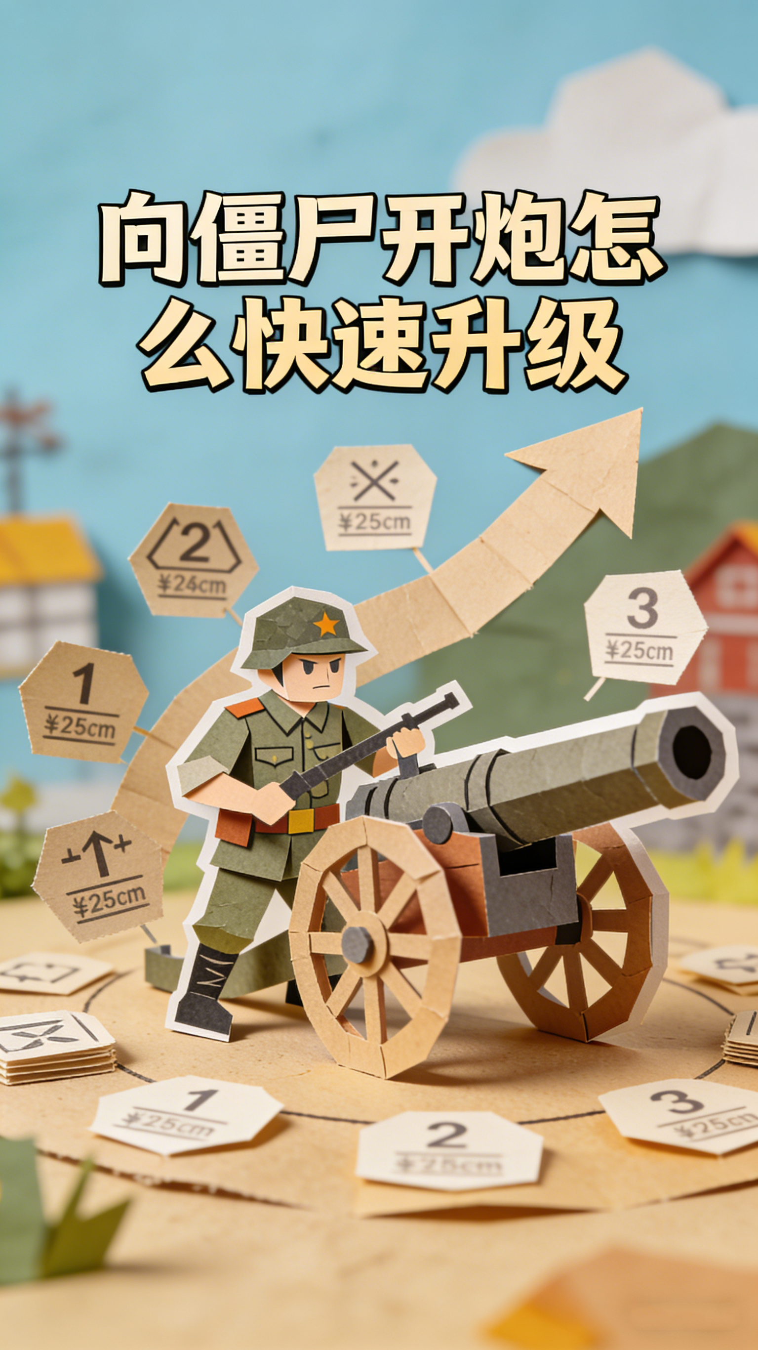 向僵尸开炮怎么快速升级 解锁更强战力