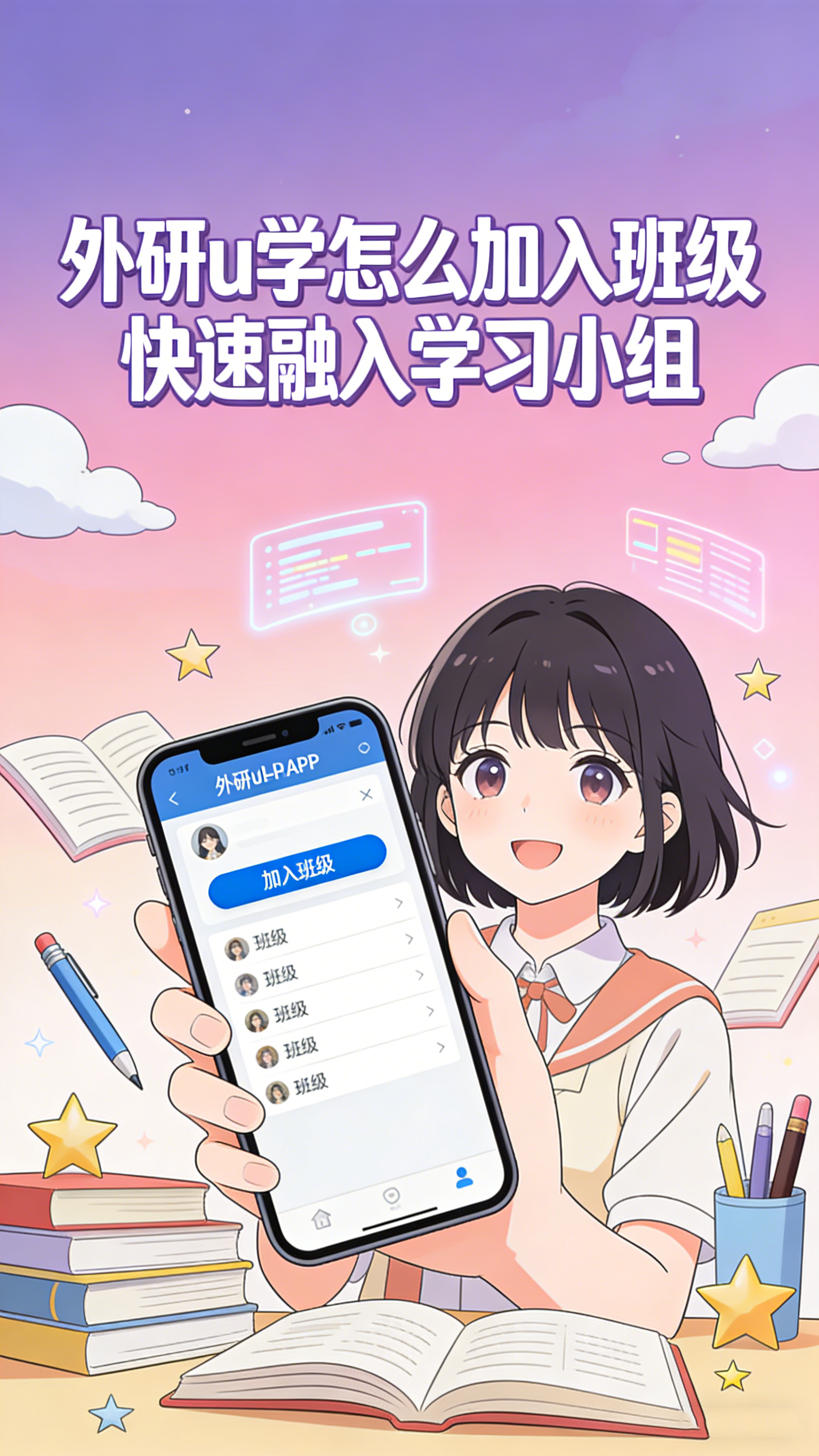 外研u学怎么加入班级 快速融入学习小组