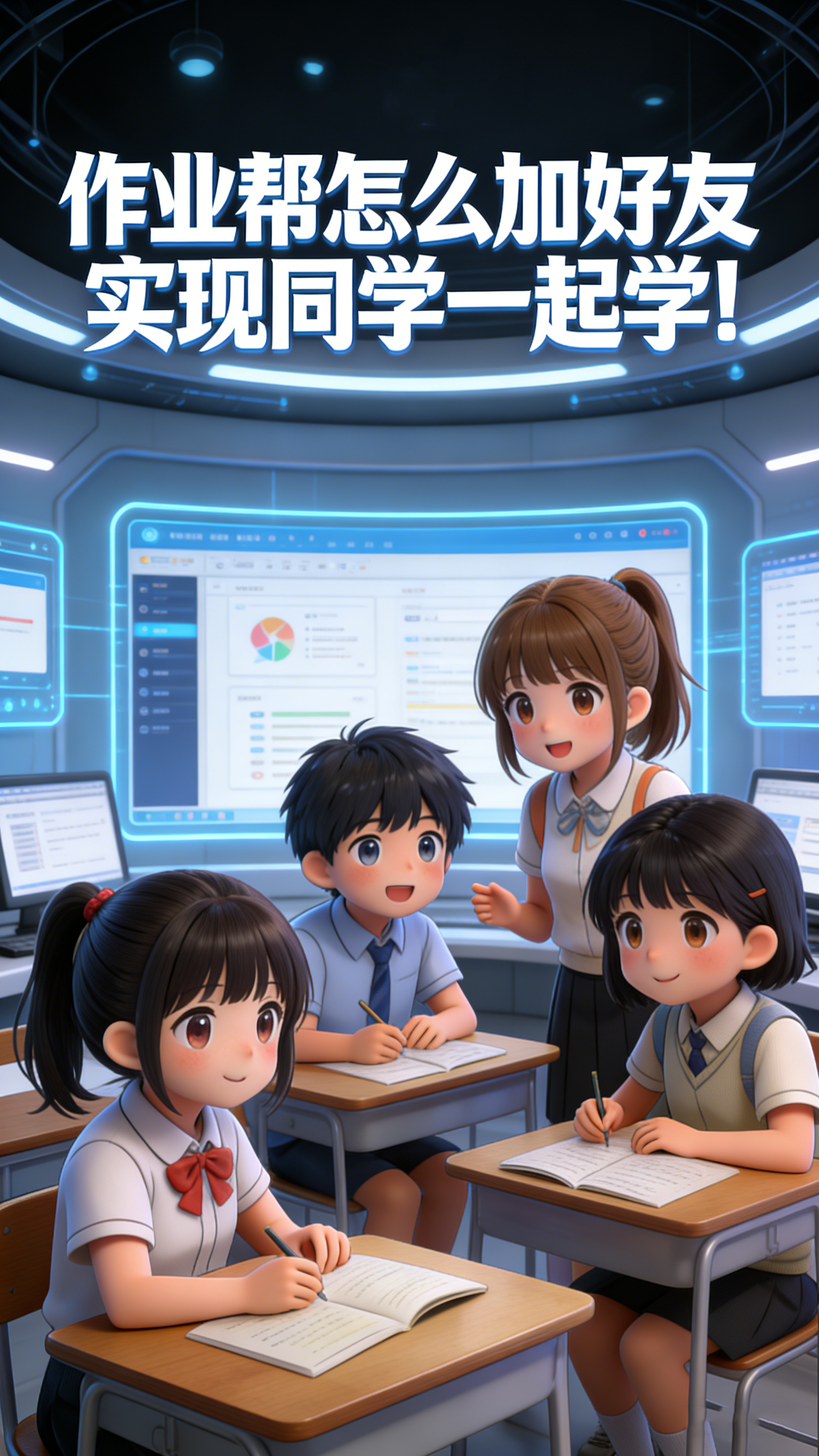 作业帮怎么加好友 实现同学一起学！