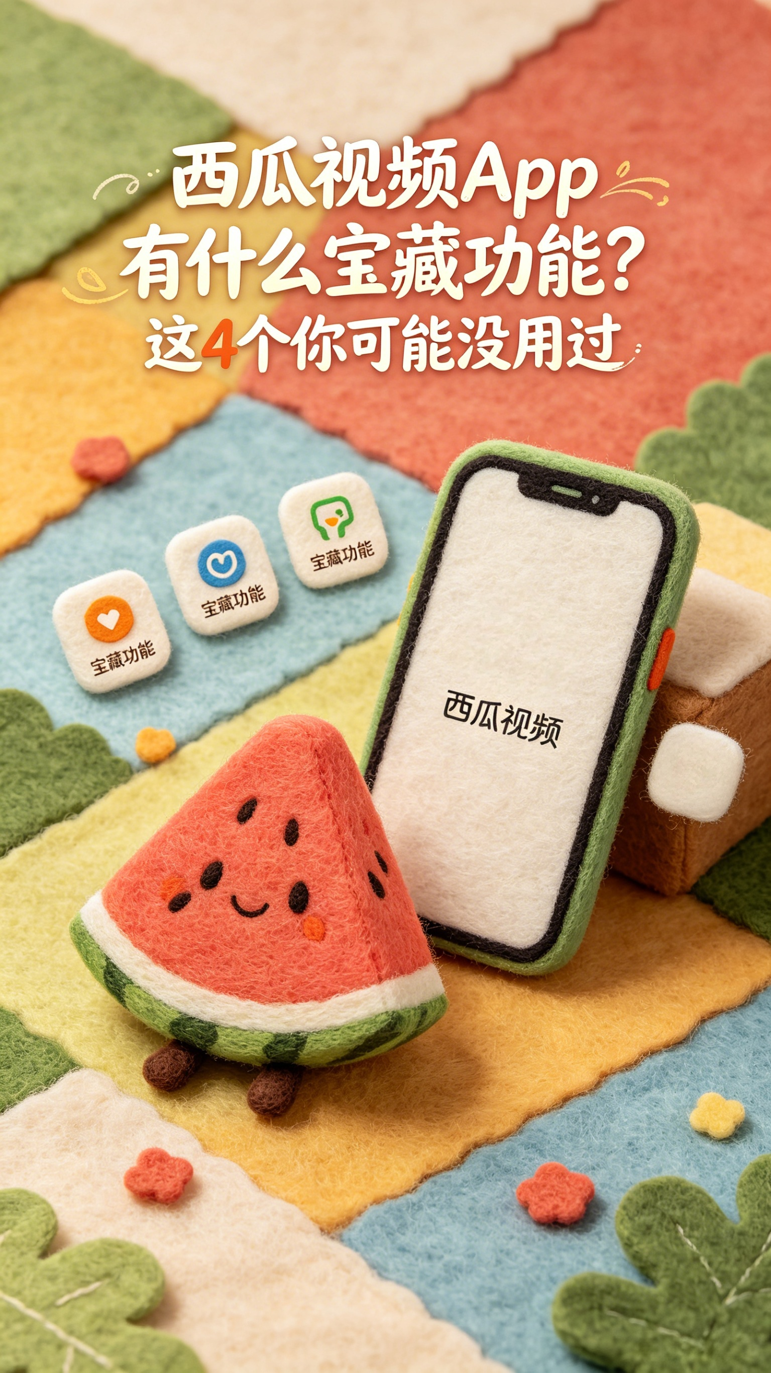 西瓜视频App有什么宝藏功能？这4个你可能没用过