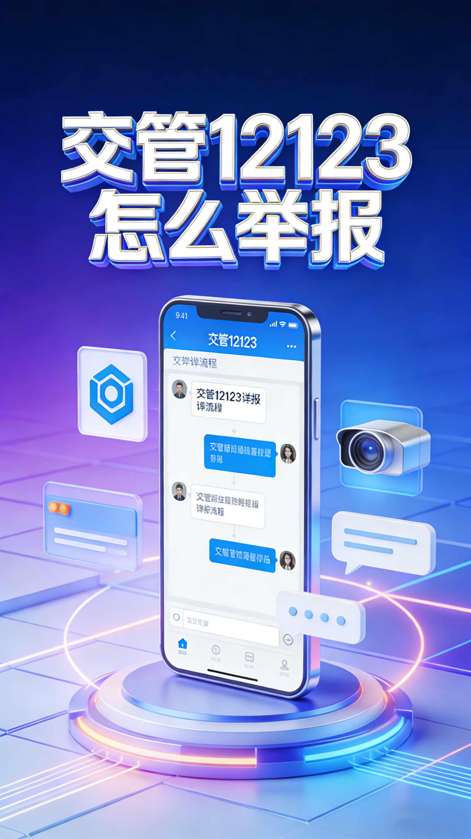交管12123怎么举报 相互监督交通安全