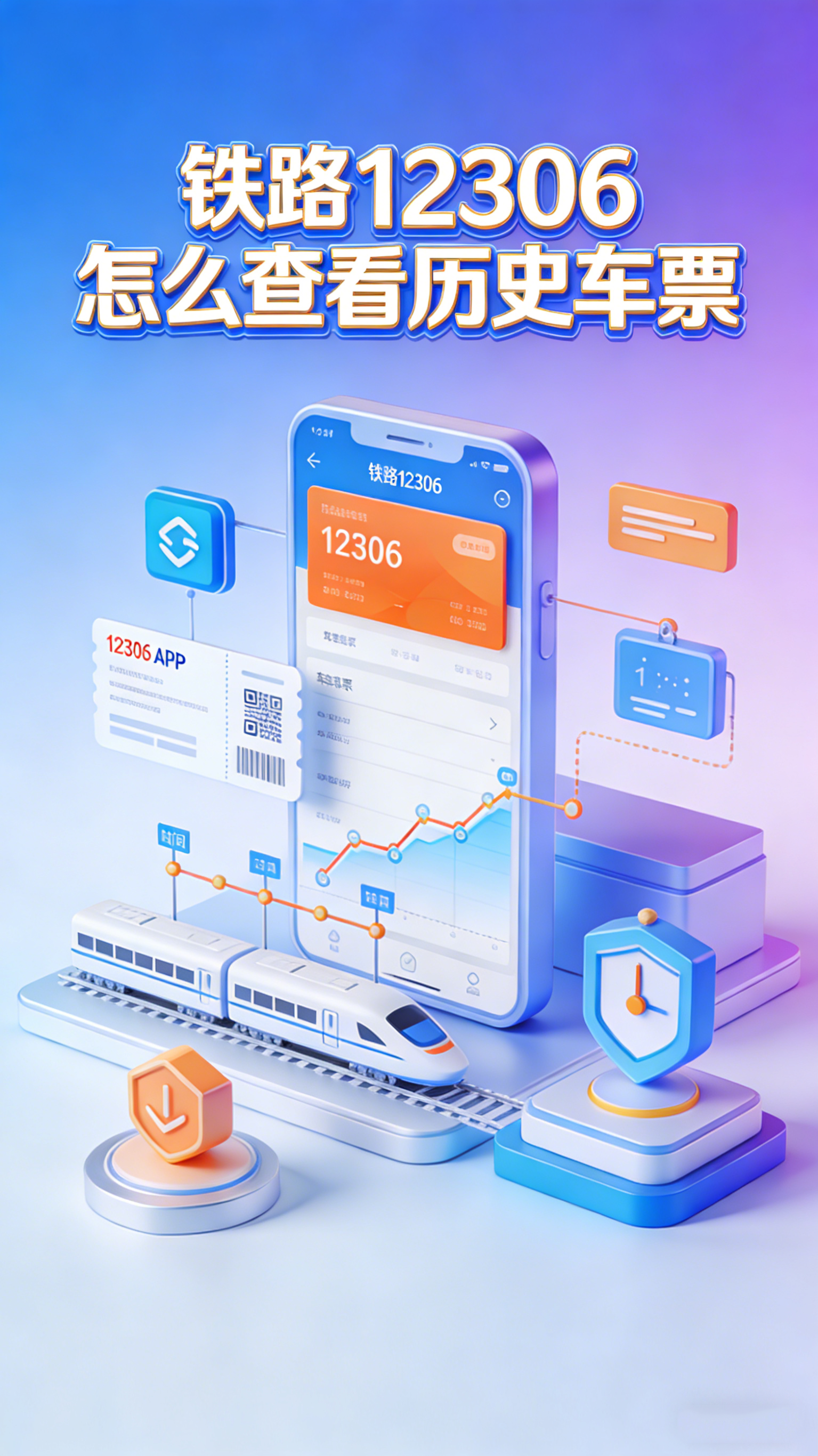 铁路12306怎么查看历史车票 找回你的出行足迹