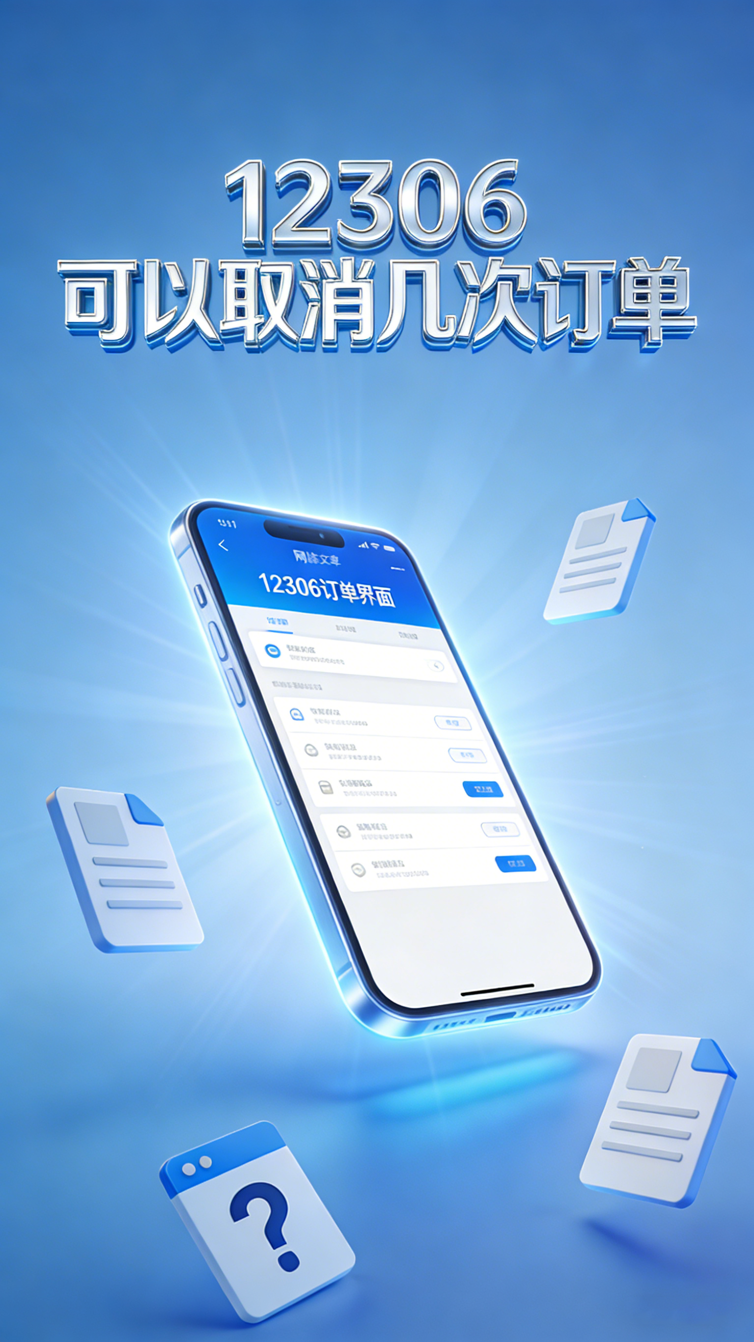 12306可以取消几次订单 避免被限制购票