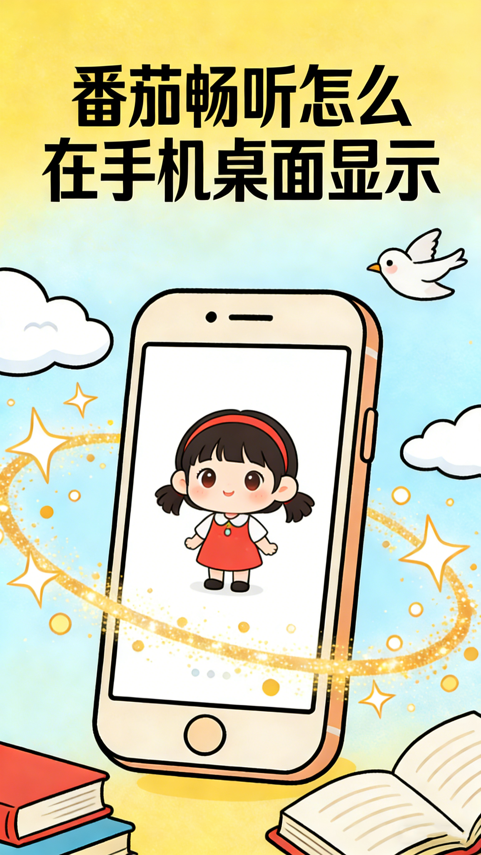 蕃茄畅听怎么在手机桌面显示 添加快捷方式教程