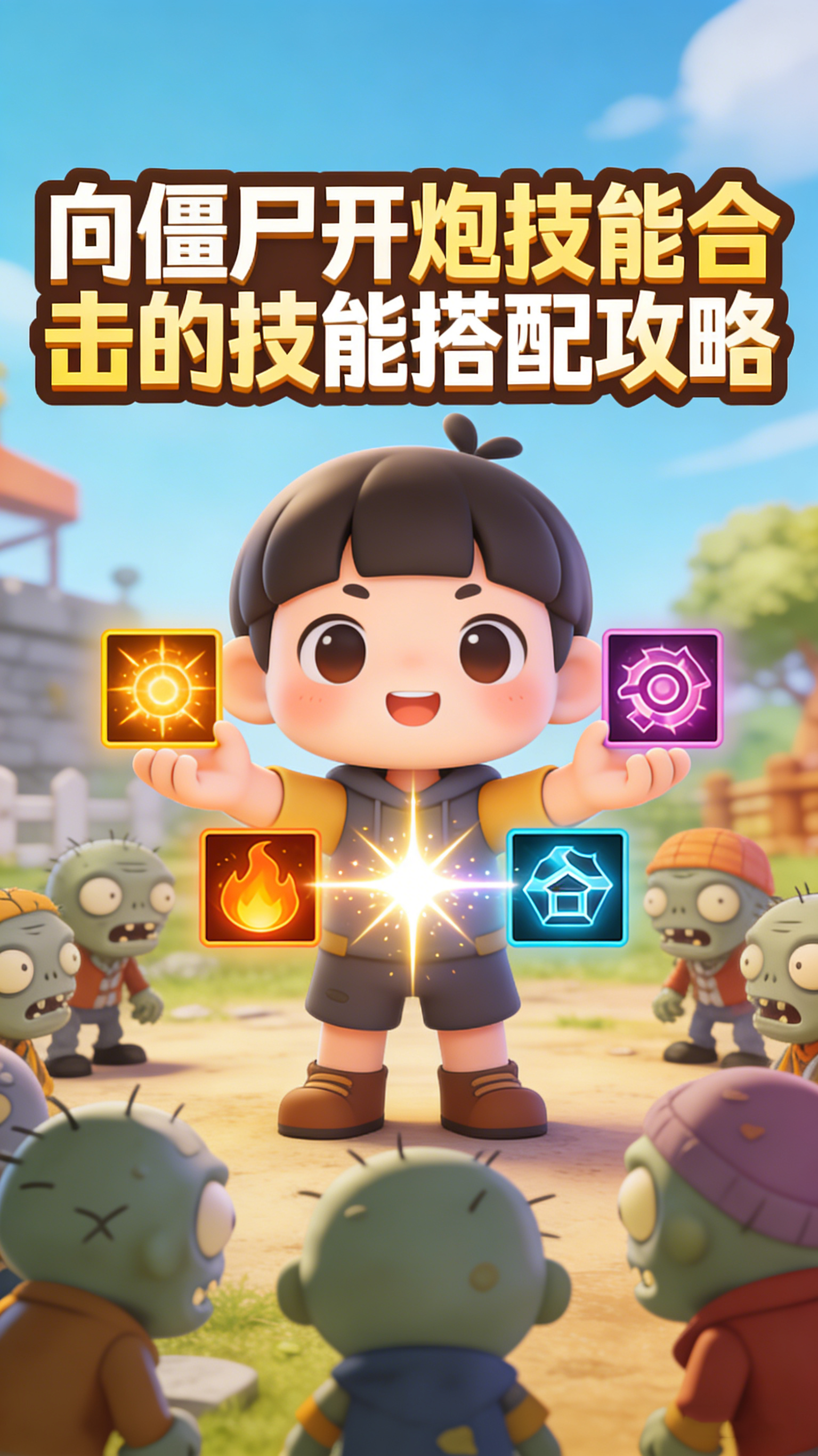 向僵尸开炮技能合击的技能搭配攻略