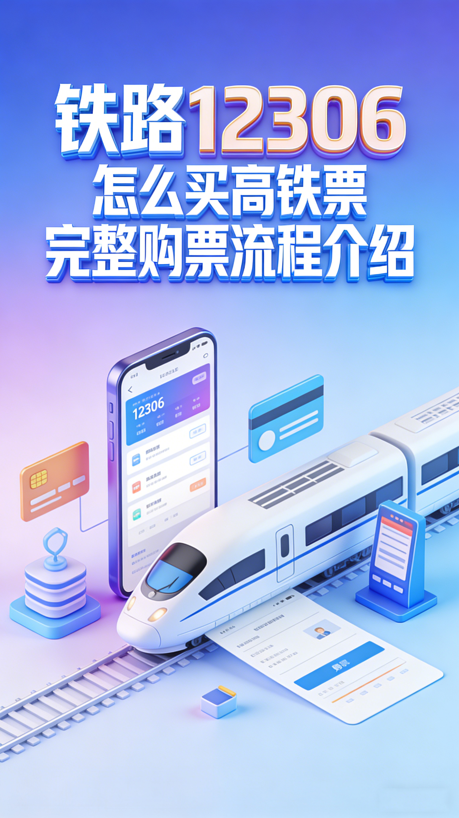 铁路12306怎么买高铁票 完整购票流程介绍