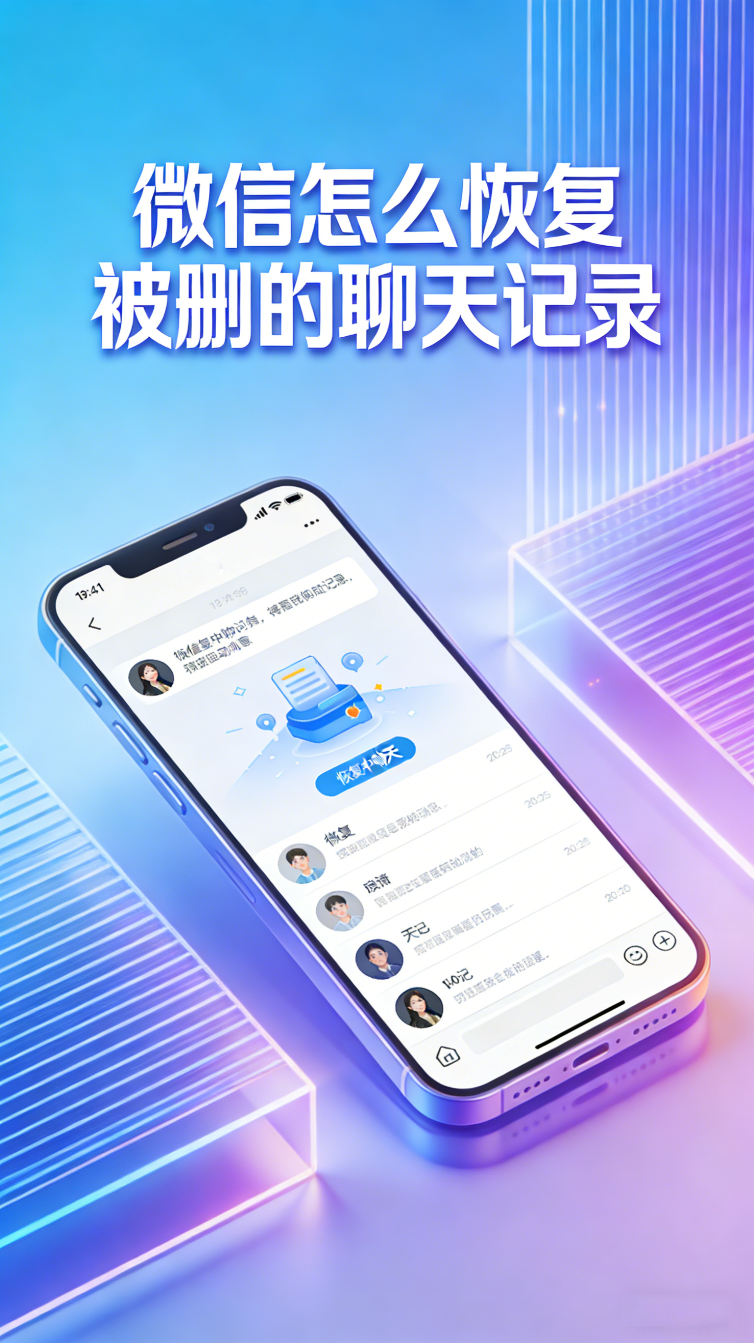 手滑删了聊天 微信怎么恢复被删的聊天记录